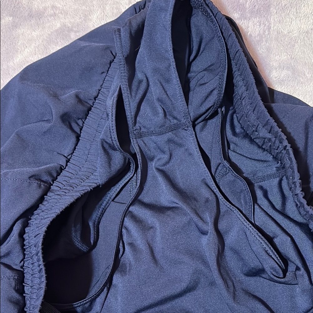 JoyLab Blue Athletic Shorts Elastic Waist Moisture-Wicking - Picture 5 of 7